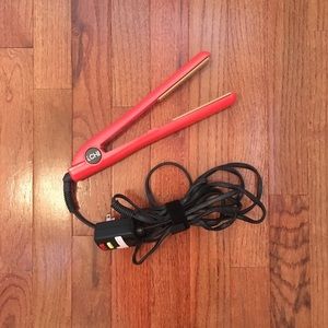 CHI Orange Coral Colored Straightener